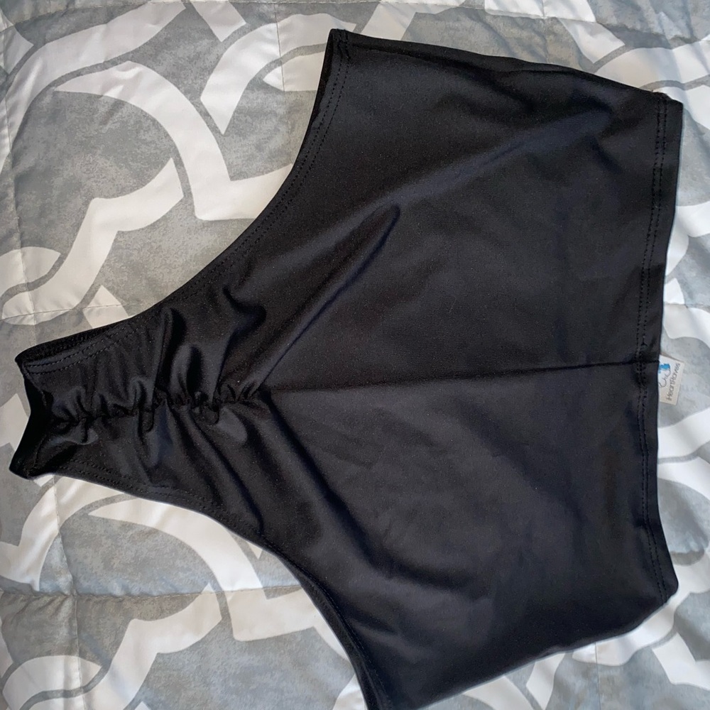 High waisted thong bottom